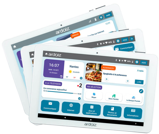 Aperçu de l'interface de la tablette Ardoiz de La Poste ©Tikeasy - La Poste Aperçu de l'interface de la tablette Ardoiz de La Poste ©Tikeasy - La Poste