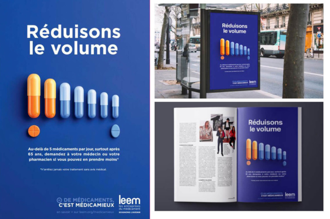 Campagne contre la surmédication ©Leem Campagne contre la surmédication ©Leem