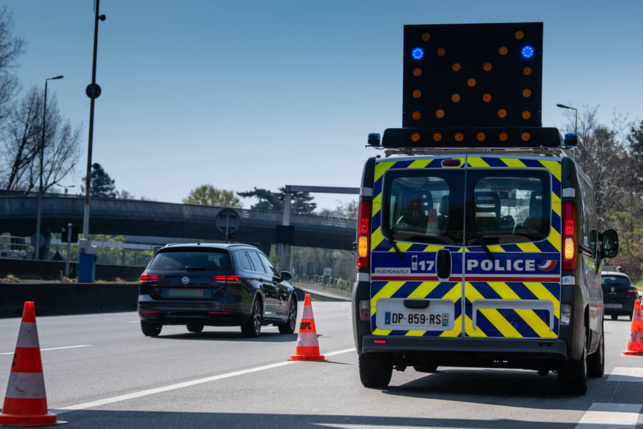 Accident routier sur Autoroute ©Shutterstock