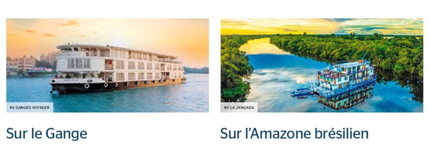 CroisiEurope propose deux nouvelles croisières lointaines sur le Gange et l'Amazone CroisiEurope propose deux nouvelles croisières lointaines sur le Gange et l'Amazone