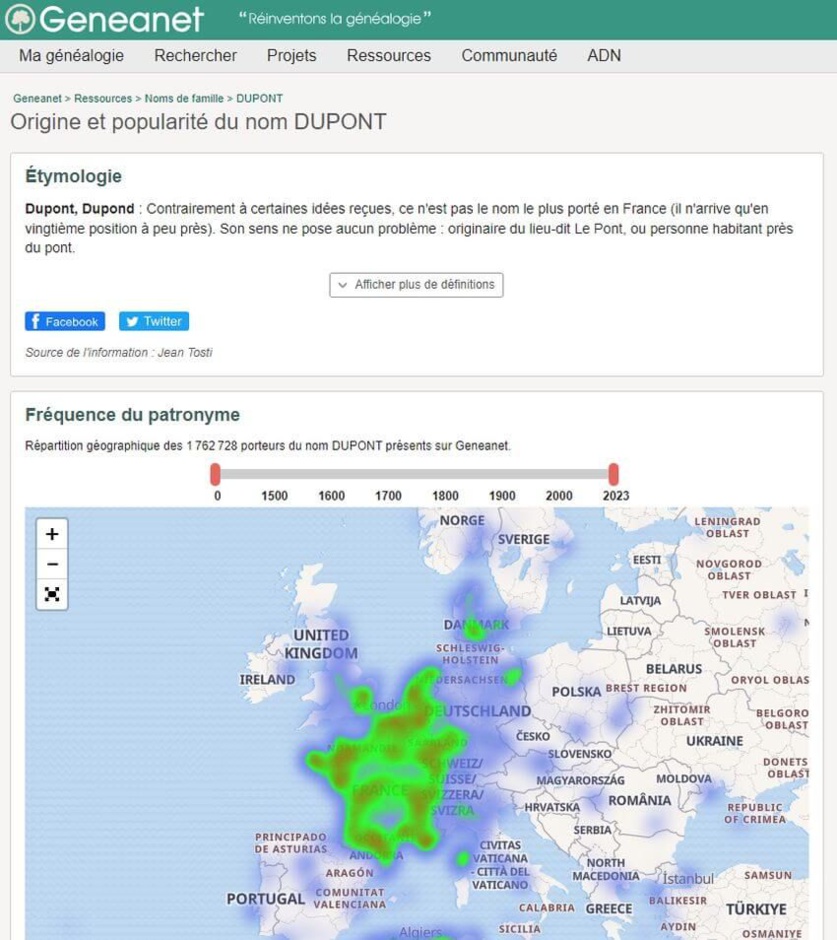 Les personnes portant un même nom de famille sont-elles de la même famille ? Les personnes portant un même nom de famille sont-elles de la même famille ?