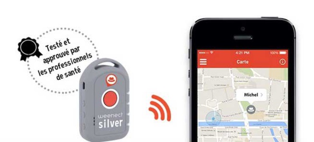 Weenect : balise GPS pour personnes âgées