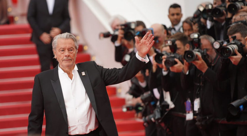 Monsieur Delon à Cannes en 2019 ©Shutterstock Monsieur Delon à Cannes en 2019 ©Shutterstock