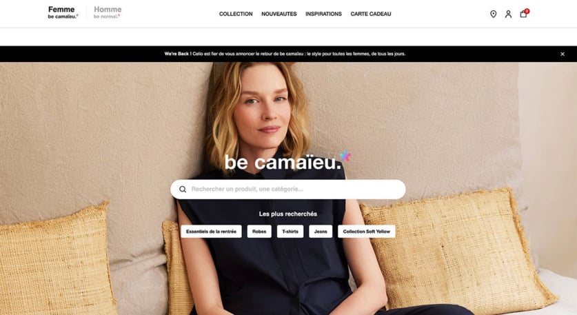 Be Camaïeu by Celio ©Celio Be Camaïeu by Celio ©Celio
