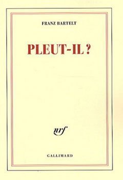 Pleut-il ? de Franz Bartelt Pleut-il ? de Franz Bartelt