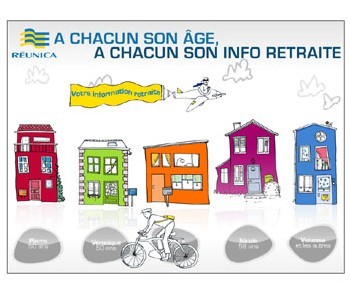 Réunica : A chacun son âge à chacun son info retraite Réunica : A chacun son âge à chacun son info retraite