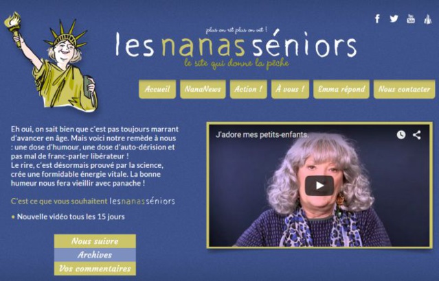 Lesnanasseniors.com : site fun et décalé Lesnanasseniors.com : site fun et décalé