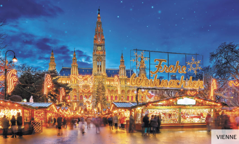 Les fêtes de fin d'année au fil de l'eau avec Croisieurope