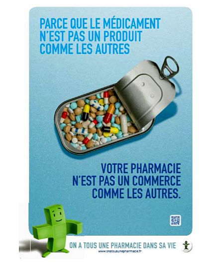 Campagne de com' : le médicament n'est pas un produit comme un autre