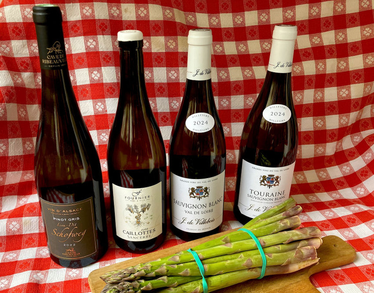 Avec le printemps, voici le temps des asperges : oui, mais avec quel vin ?