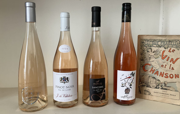 Les rosés de l'été : des couleurs et des formes Les rosés de l'été : des couleurs et des formes