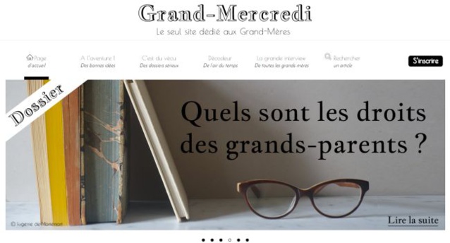 Grand-mercredi.com : un site entièrement dédié aux grands-mères