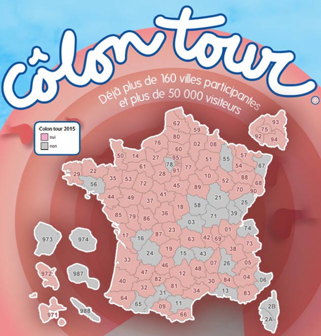 Côlon Tour : c'est reparti pour 2016 ! Côlon Tour : c'est reparti pour 2016 !