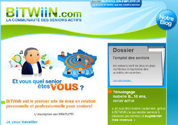 BiTWiiN.com : quand le web doit permettre aux retraités de travailler et de se rencontrer