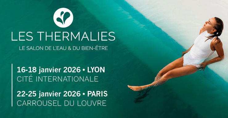 Thermalies 2026 : le fameux salon dedié à la santé et au bien-être par l'eau revient à Paris et Lyon