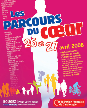 Les Parcours du Cœur les 26 et 27 avril dans toute la France pour bouger et protéger son cœur Les Parcours du Cœur les 26 et 27 avril dans toute la France pour bouger et protéger son cœur