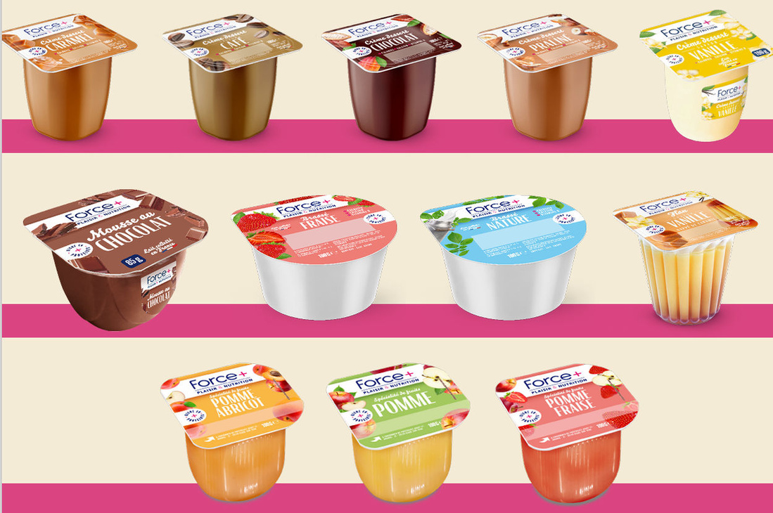 crèmes dessert Force+