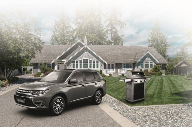 Mitsubishi et Weber : un Outlander acheté, un BBQ offert !
