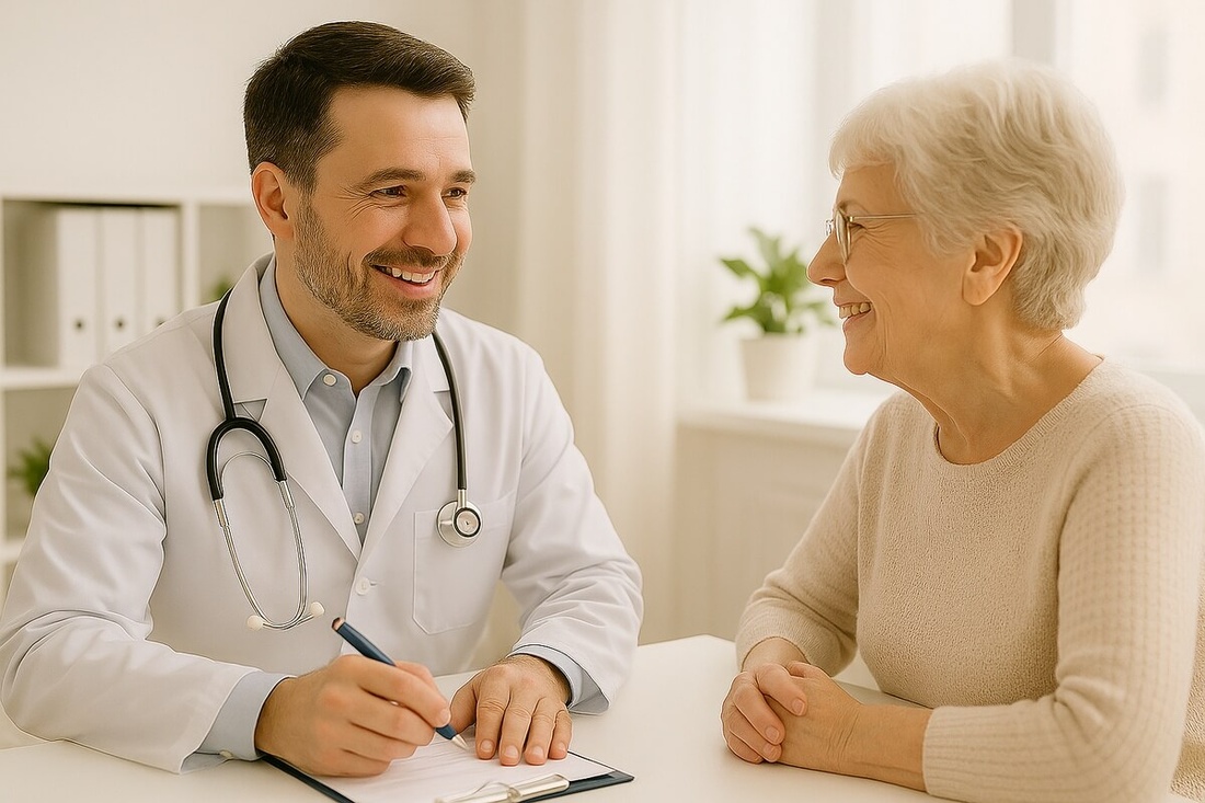 Bilan de prévention gratuit 2026 pour les seniors de 60 à 75 ans pris en charge par l'Assurance Maladie (image générée par IA)