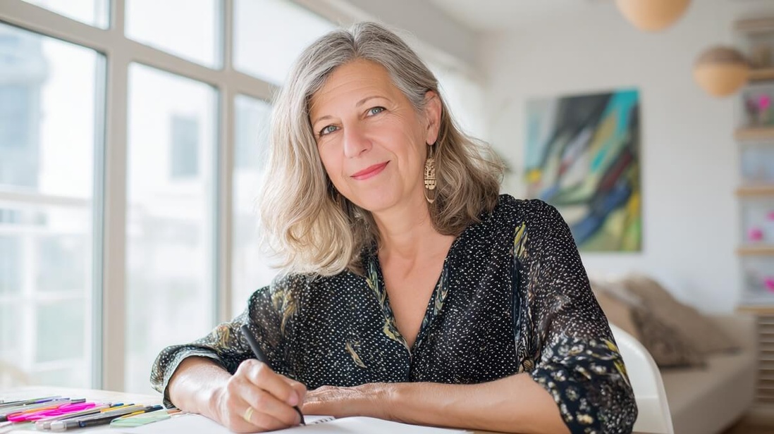 Femme Retraitée notant les dates fiscales importantes dans son agenda 2026 © SeniorActu