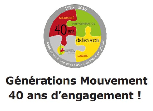 Générations Mouvement fête son 40ème anniversaire Générations Mouvement fête son 40ème anniversaire