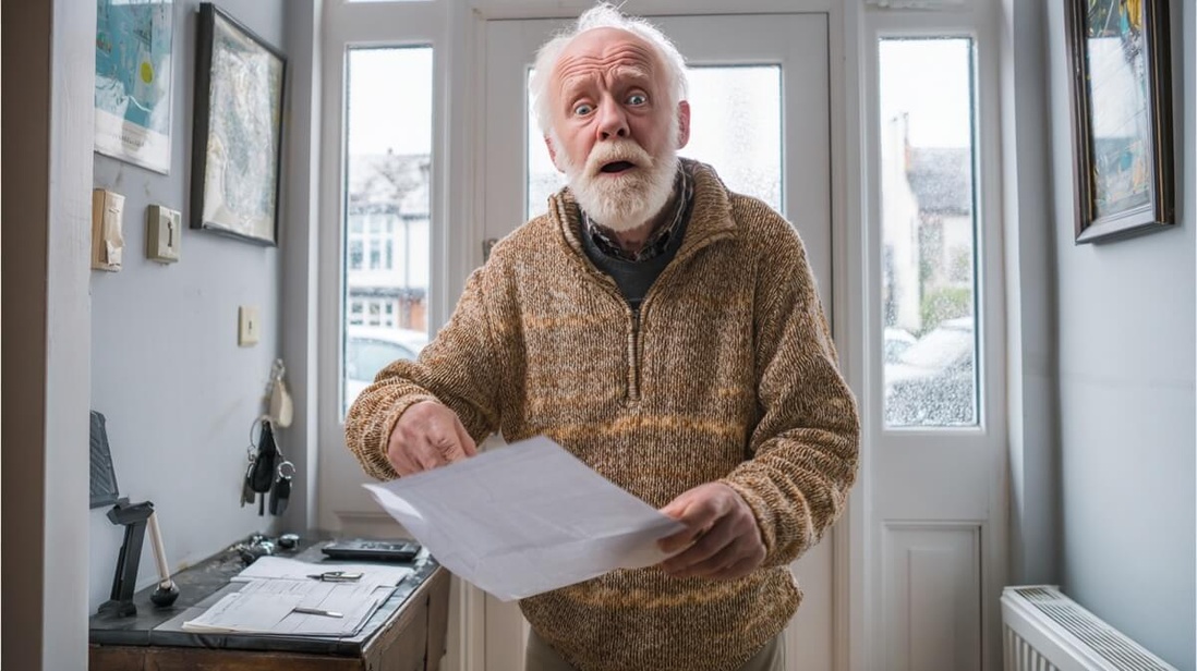 Un retraité découvre un courrier d'amende injustifié  © SeniorActu