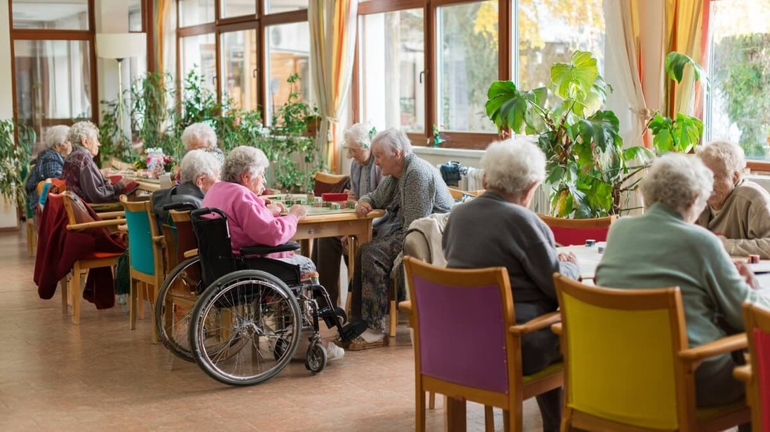 Salle commune d'un EHPAD © SeniorActu Salle commune d'un EHPAD © SeniorActu