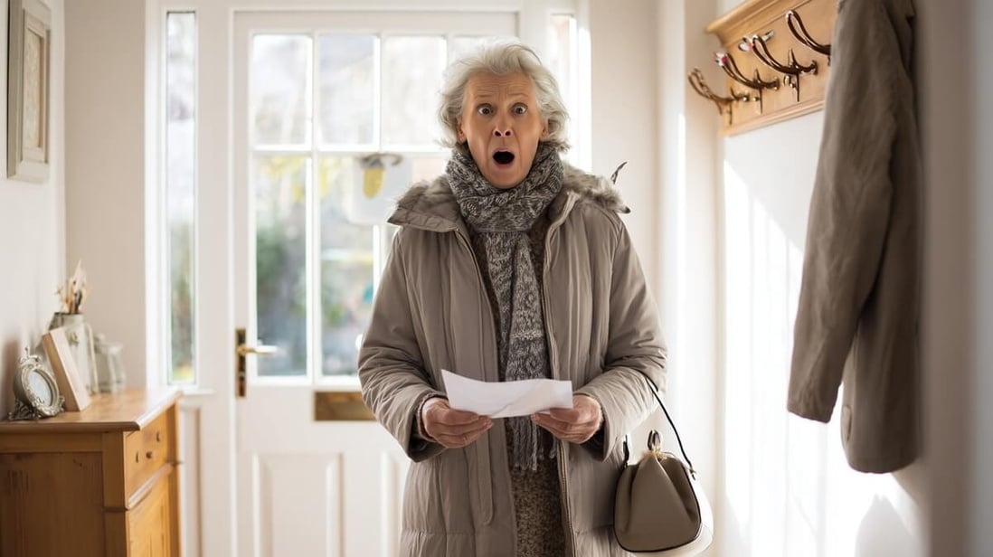 Monique 62 ans découvre avec stupeur un courrier de sa caisse de retraite © SeniorActu Monique 62 ans découvre avec stupeur un courrier de sa caisse de retraite © SeniorActu