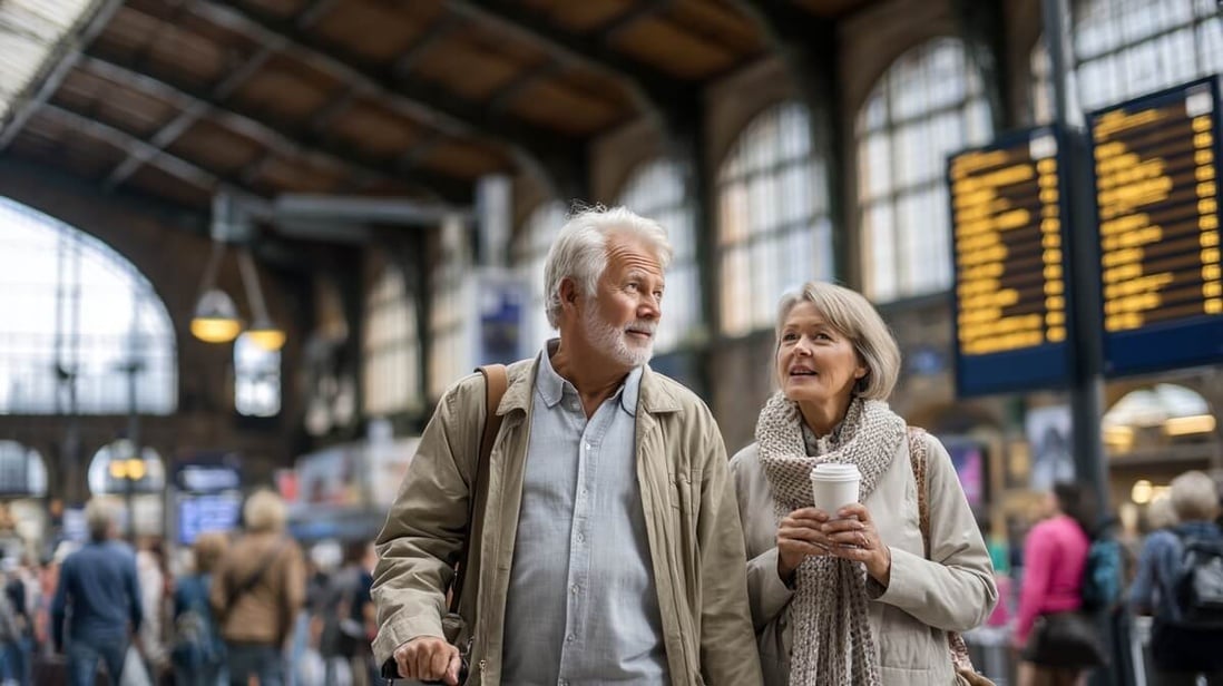 Pass Interrail Senior : voyager en train dans 33 pays d'Europe dès 255 € après 60 ans © SeniorActu Pass Interrail Senior : voyager en train dans 33 pays d'Europe dès 255 € après 60 ans © SeniorActu