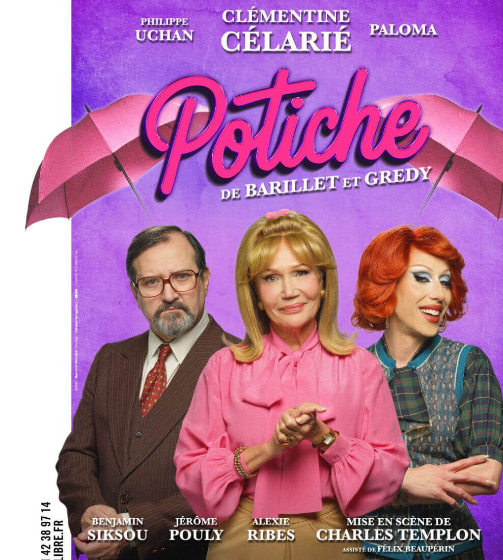 Potiche de Barillet et Grédy au Théâtre Libre : la femme est l'avenir de l'homme !