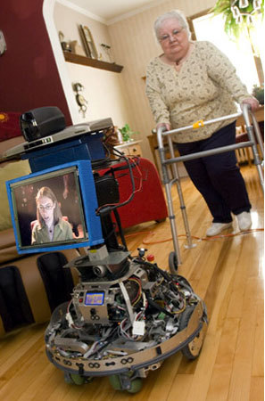 Une université canadienne met au point un robot pour s’occuper des personnes âgées Une université canadienne met au point un robot pour s’occuper des personnes âgées