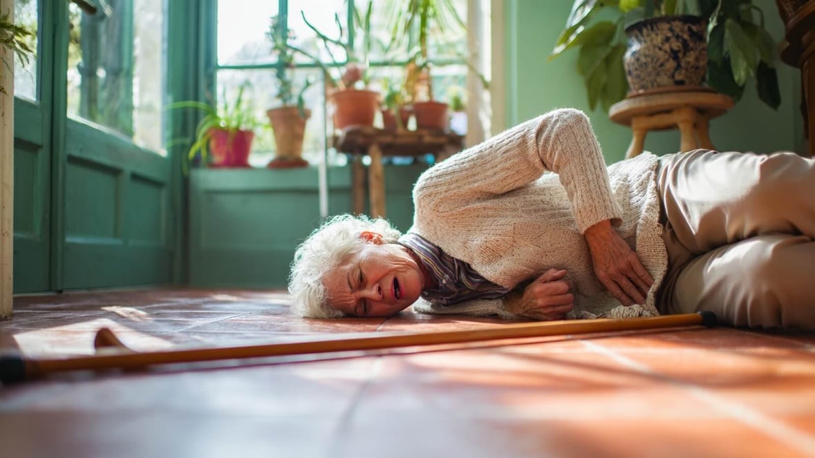 Les chutes des seniors sont en forte hausse © SeniorActu Les chutes des seniors sont en forte hausse © SeniorActu