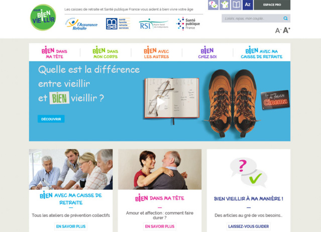 Pourbienvieillir.fr : nouveau site web pour répondre aux questions des seniors