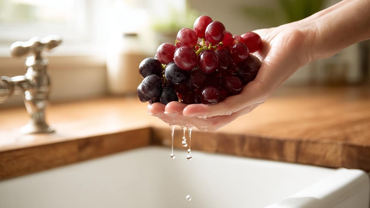 Le lavage mis au point par des chercheurs canadiens retire 94 % des pesticides sur les fruits Le lavage mis au point par des chercheurs canadiens retire 94 % des pesticides sur les fruits