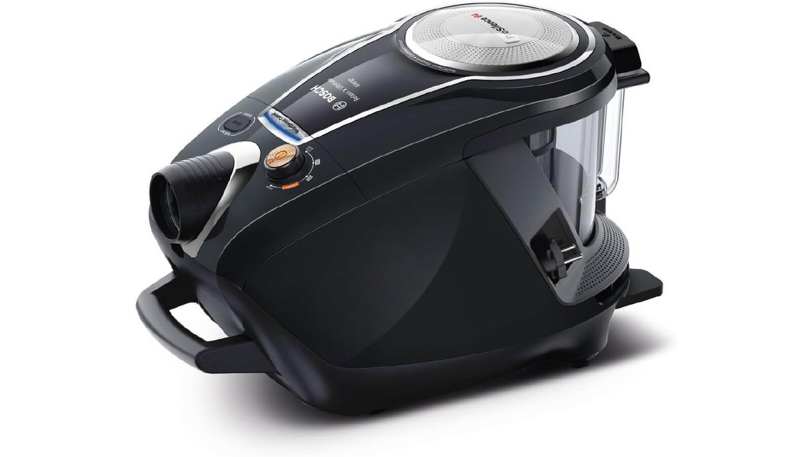 Bosch Electroménager Série 8, BGS7MS64, aspirateur traîneau sans Sac ProSilence, extrêmement Silencieux © Bosch