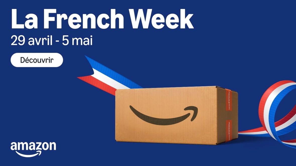 Le French Week Amazon, du 29/04 au 05/05 © Amazon Le French Week Amazon, du 29/04 au 05/05 © Amazon