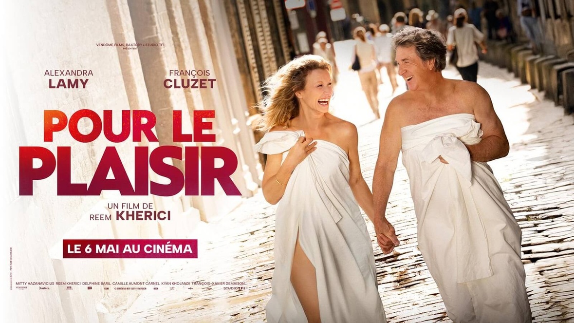Pour le plaisir, un film de Reem Kherici, avec Alexandra Lamy et François Cluzet © Vendôme Films et Baxtory, distribution Studio TF1