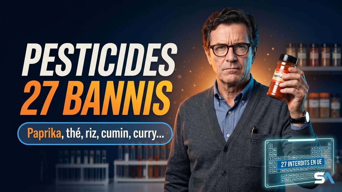 27 pesticides bannis et pourtant toujours présents dans certains produits alimentaires © SeniorActu.com