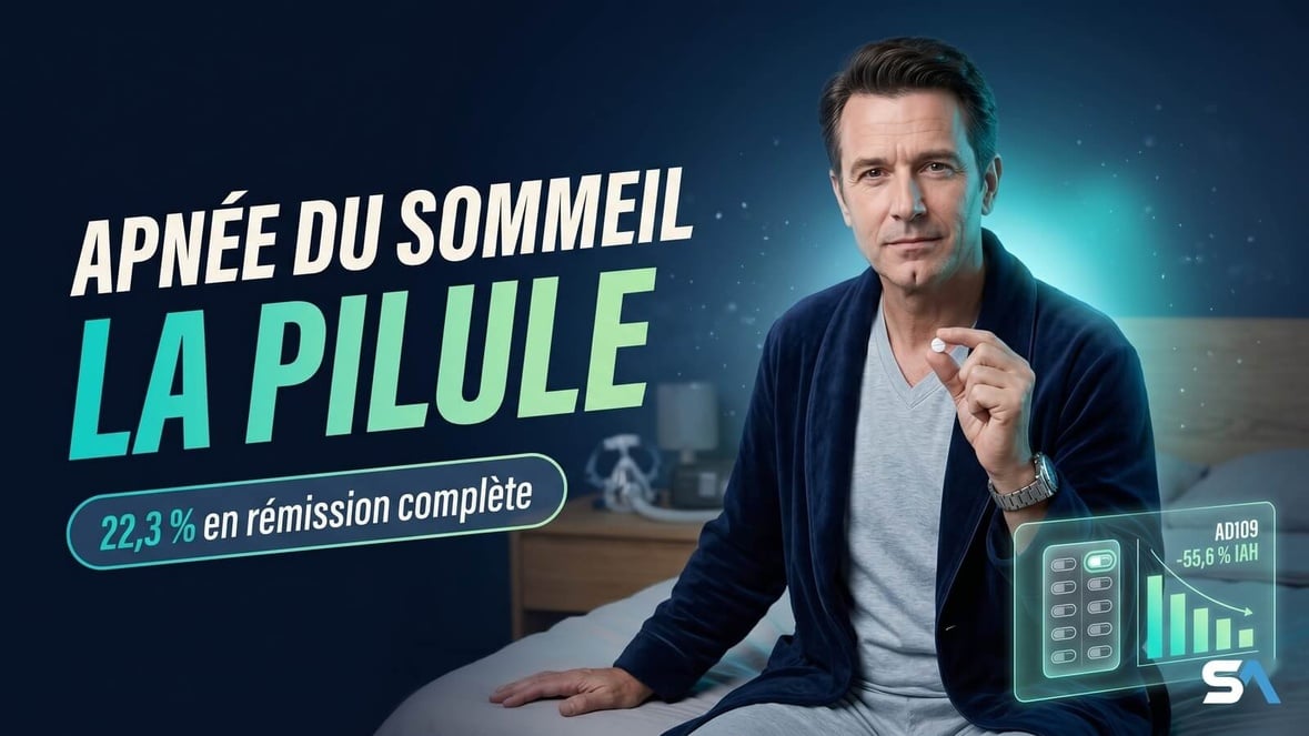 Apnée du sommeil : la pilule magique ? © SeniorActu.com Apnée du sommeil : la pilule magique ? © SeniorActu.com
