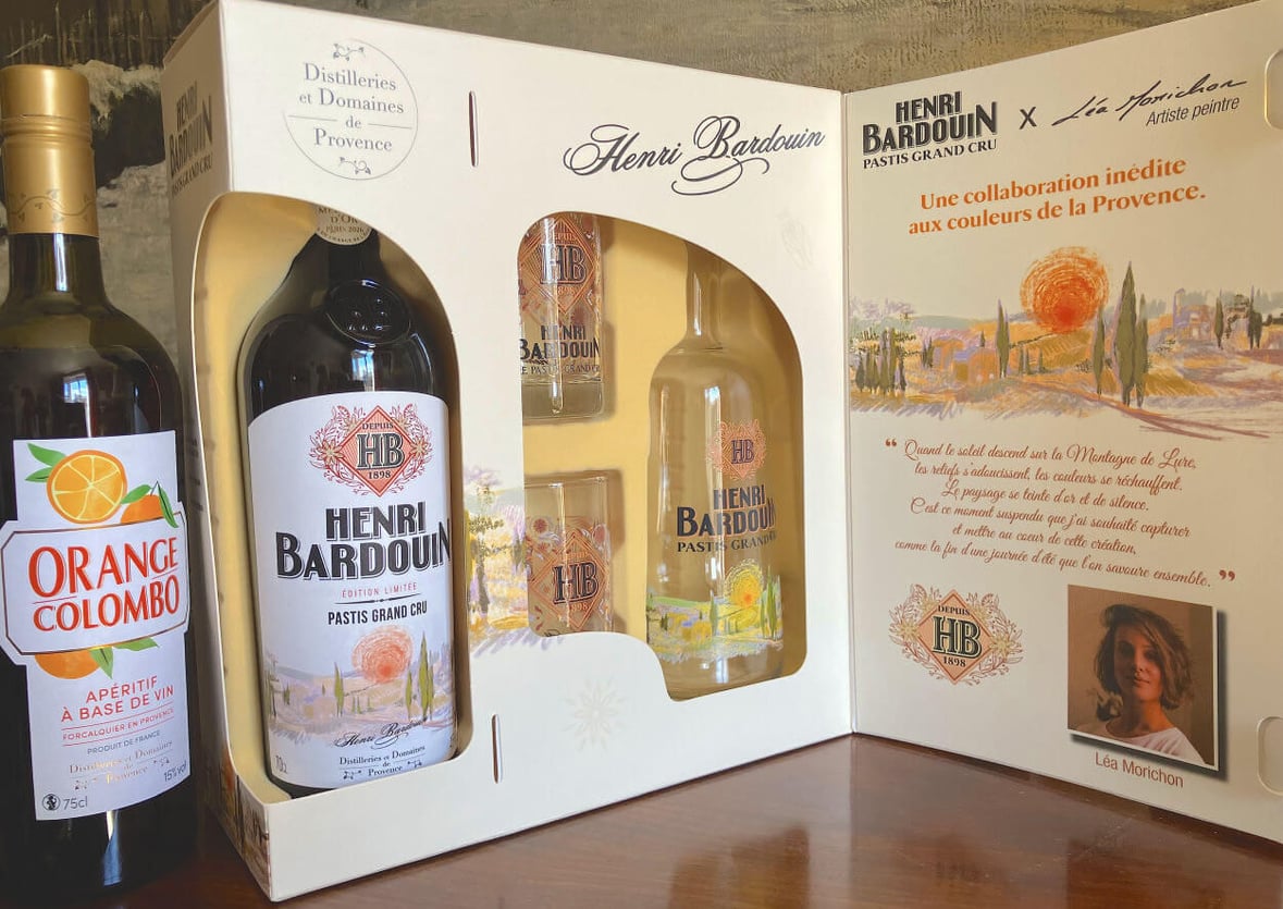 Le pastis Bardouin associe son image avec le restaurant Neroli Le pastis Bardouin associe son image avec le restaurant Neroli