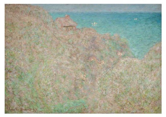 Claude Monet (1840-1926) Falaises à Varengeville dit aussi Petit-Ailly, Varengeville, plein soleil,1897, DR