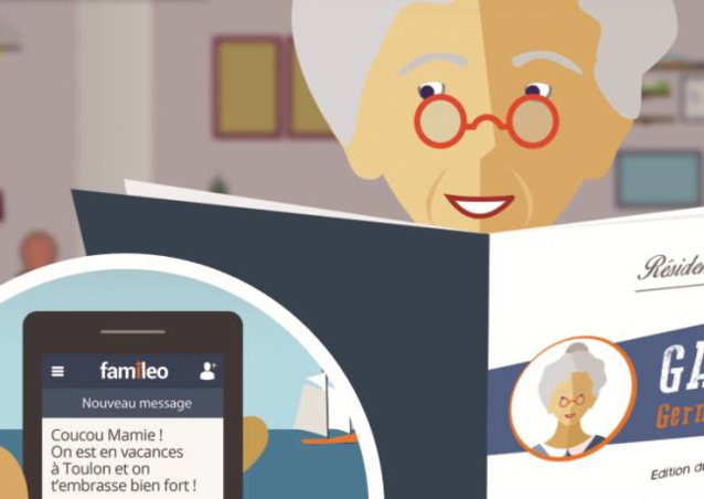 Famileo : réseau social pour favoriser les échanges entre familles et ainés