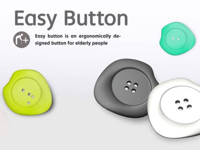 L'Easy button facilite le boutonnage des vêtements pour les ainés