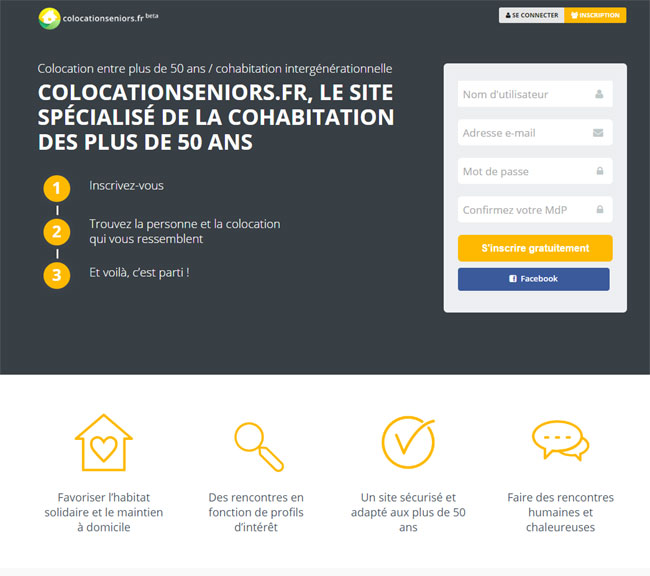 Colocationseniors.fr : un site pour faciliter la colocation senior