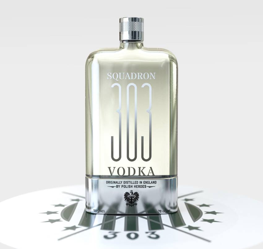 303, la vodka anglaise d'inspiration polonaise