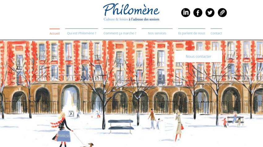 Philomène-seniors : services à la personne version "culturelle"