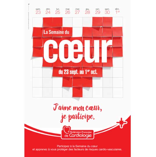 Journée Mondiale du Coeur : une semaine pour prendre son coeur en main Journée Mondiale du Coeur : une semaine pour prendre son coeur en main