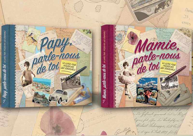 Papy ou Mamie parle-nous de toi : livre de mémoires