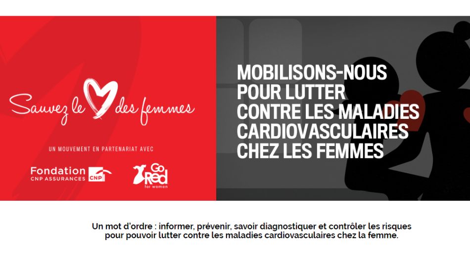 Les maladies cardio-vasculaires tuent une femme sur trois : mobilisons-nous le 16 mai !
