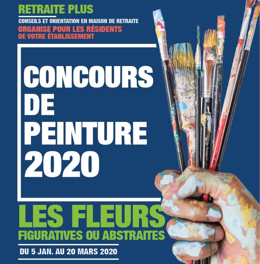 Lancement d'un grand concours de peinture en maison de retraite